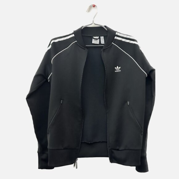 Adidas Women's Primeblue SST Track Jacket #GD2374 Black Size S - Picture 5 of 10